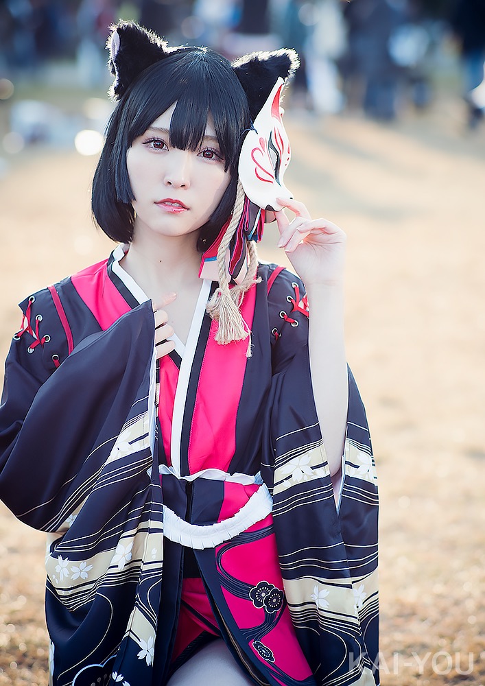 涼本奈緒さん「コミックマーケット97」（C97）／『アズールレーン』山城のコスプレ写真