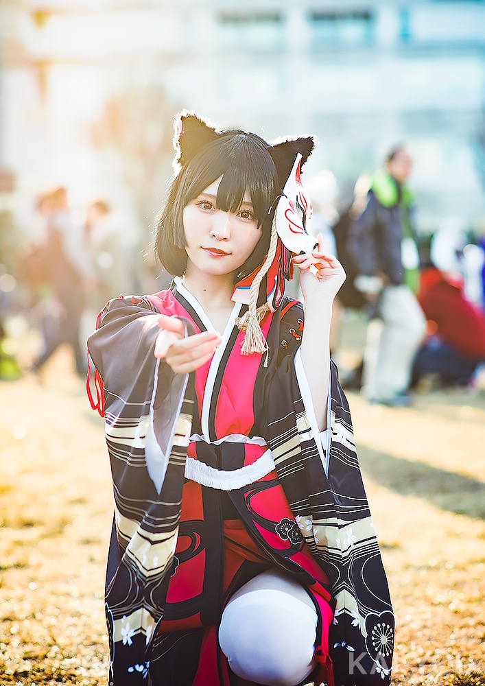 涼本奈緒さん「コミックマーケット97」（C97）／『アズールレーン』山城のコスプレ写真