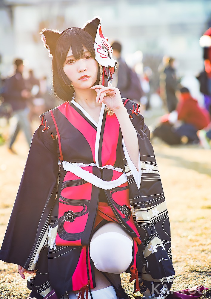 涼本奈緒さん「コミックマーケット97」（C97）／『アズールレーン』山城のコスプレ写真