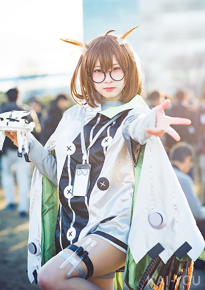 「コミックマーケット97」（C97）紅羽りおのコミケコスプレ写真／『アークナイツ』サイレンスのコスプレ