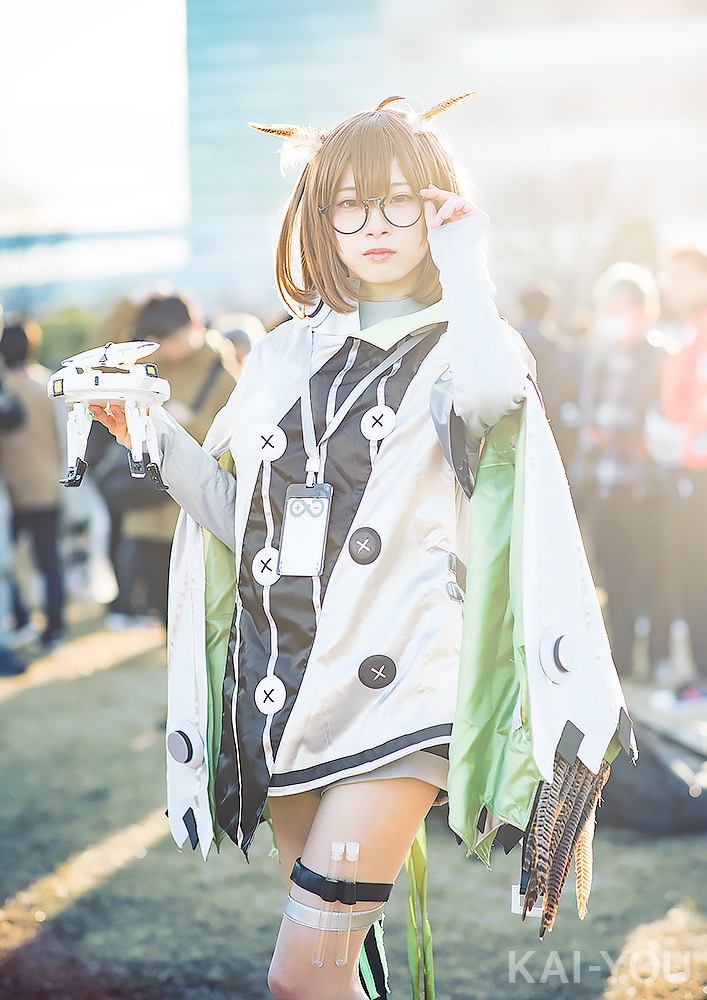 「コミックマーケット97」（C97）紅羽りおのコミケコスプレ写真／『アークナイツ』サイレンスのコスプレ