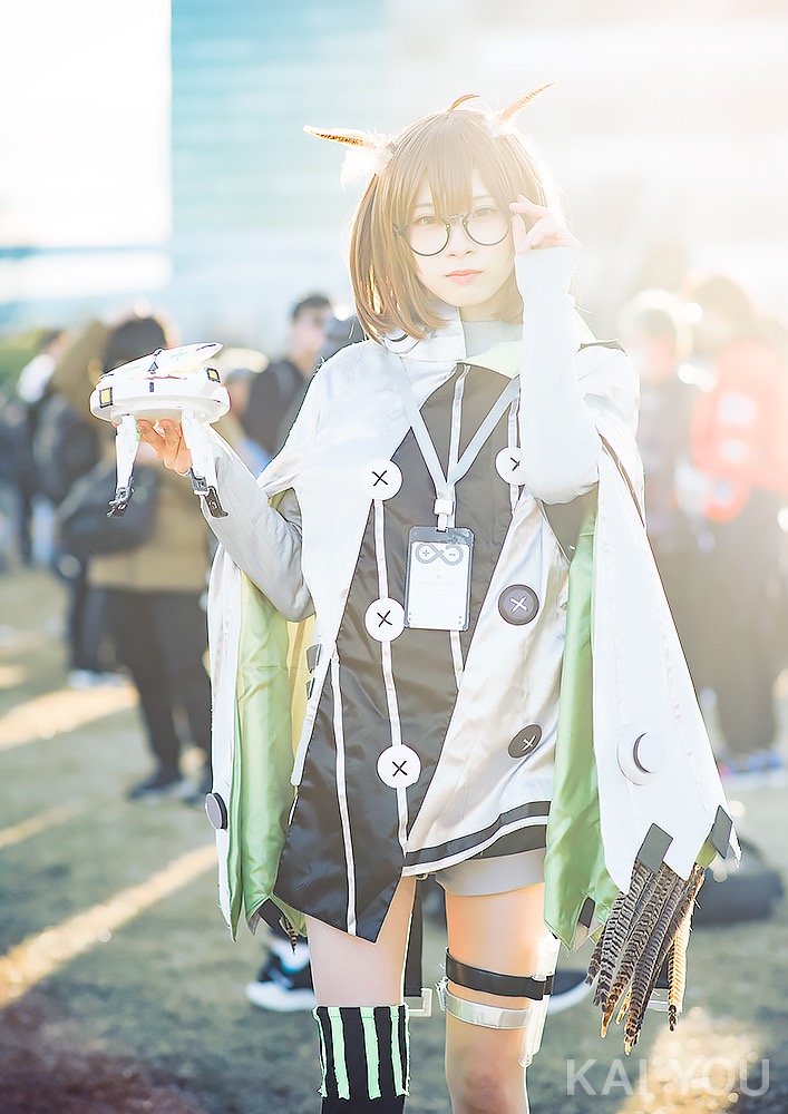 「コミックマーケット97」（C97）紅羽りおのコミケコスプレ写真／『アークナイツ』サイレンスのコスプレ