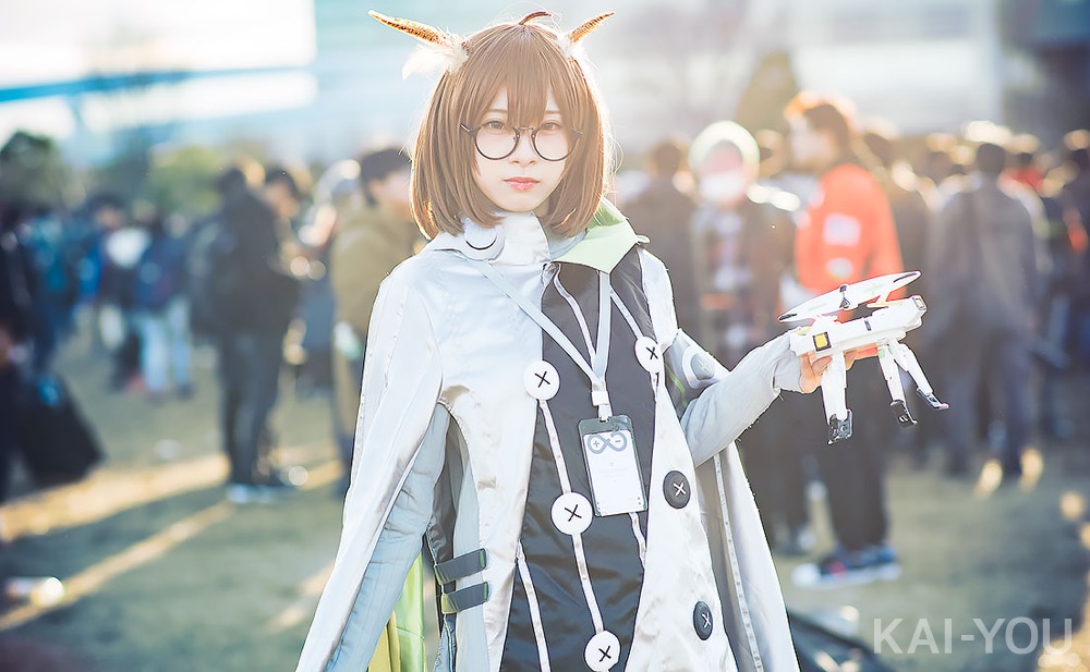 「コミックマーケット97」（C97）紅羽りおのコミケコスプレ写真／『アークナイツ』サイレンスのコスプレ