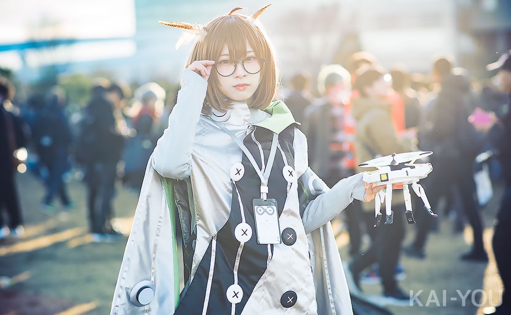 「コミックマーケット97」（C97）紅羽りおのコミケコスプレ写真／『アークナイツ』サイレンスのコスプレ