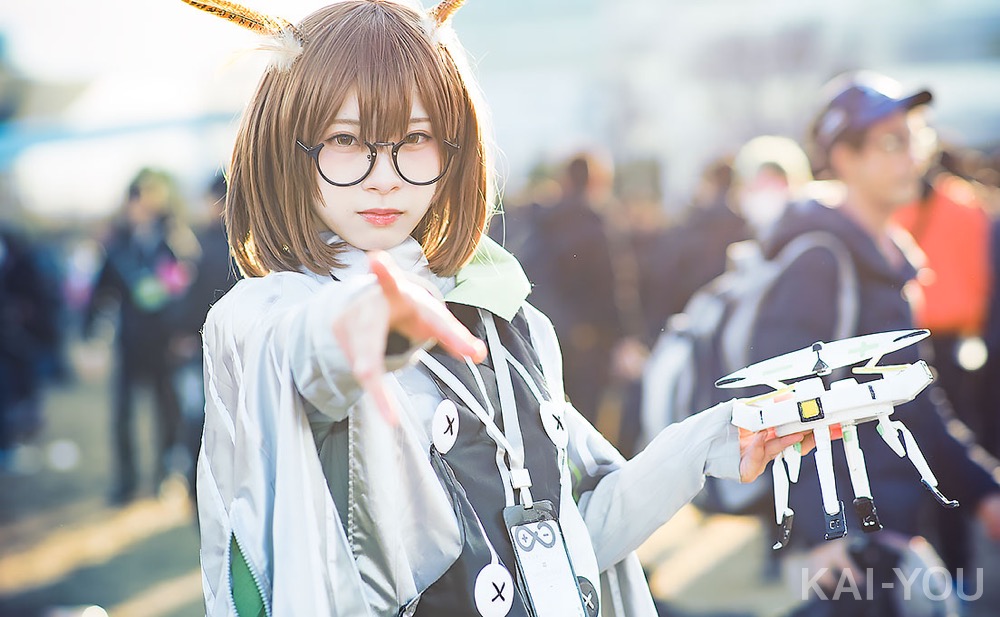 「コミックマーケット97」（C97）紅羽りおのコミケコスプレ写真／『アークナイツ』サイレンスのコスプレ