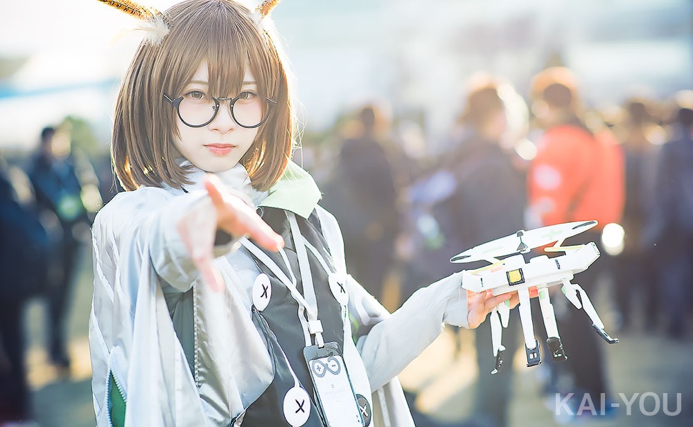 「コミックマーケット97」（C97）紅羽りおのコミケコスプレ写真／『アークナイツ』サイレンスのコスプレ