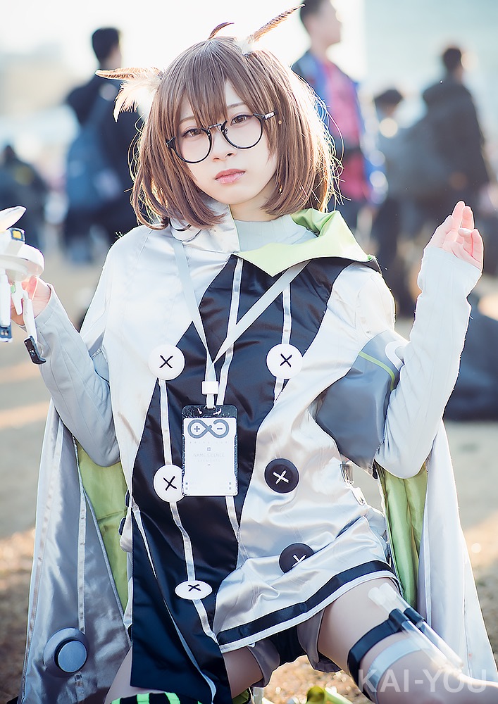 「コミックマーケット97」（C97）紅羽りおのコミケコスプレ写真／『アークナイツ』サイレンスのコスプレ