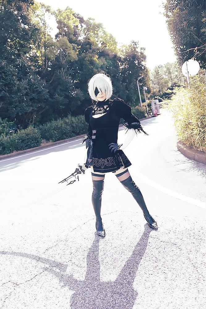【『ワンダーフェスティバル2022[冬]』美人コスプレイヤー写真】珍龍オルタさん／「NieR:Automata」2B
