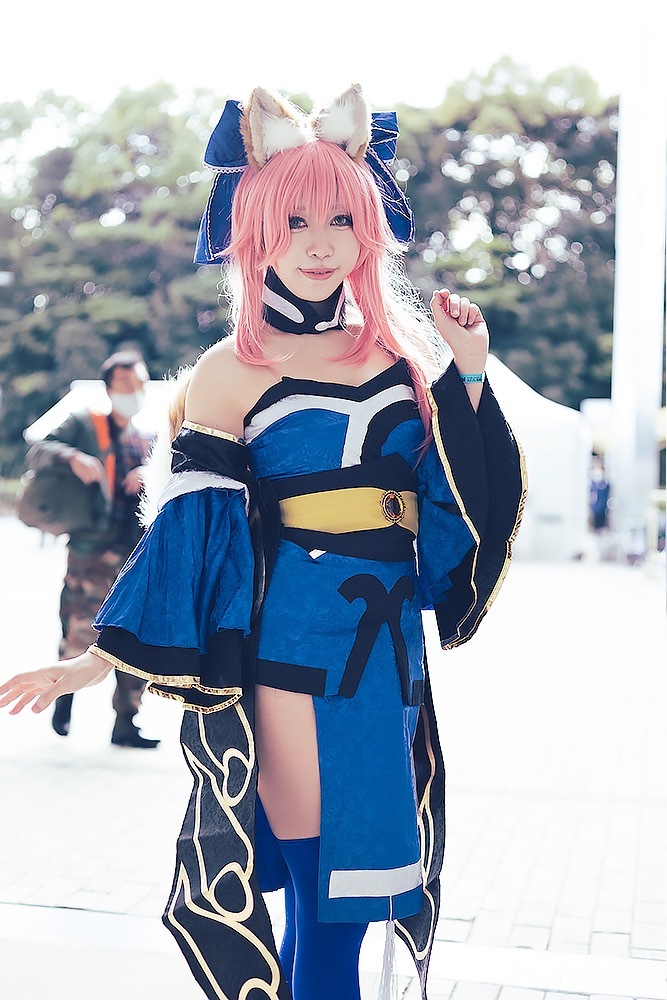 【『ワンダーフェスティバル2022[冬]』美人コスプレイヤー写真】ぬえっちゃさん／「Fate/Grand Order」玉藻の前
