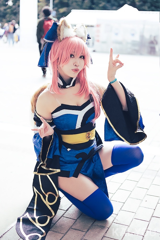 【『ワンダーフェスティバル2022[冬]』美人コスプレイヤー写真】ぬえっちゃさん／「Fate/Grand Order」玉藻の前