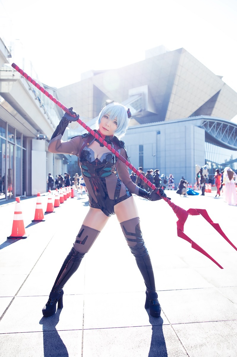 【コミケ99コスプレ】甘味さん／「エヴァンゲリオン」綾波レイ