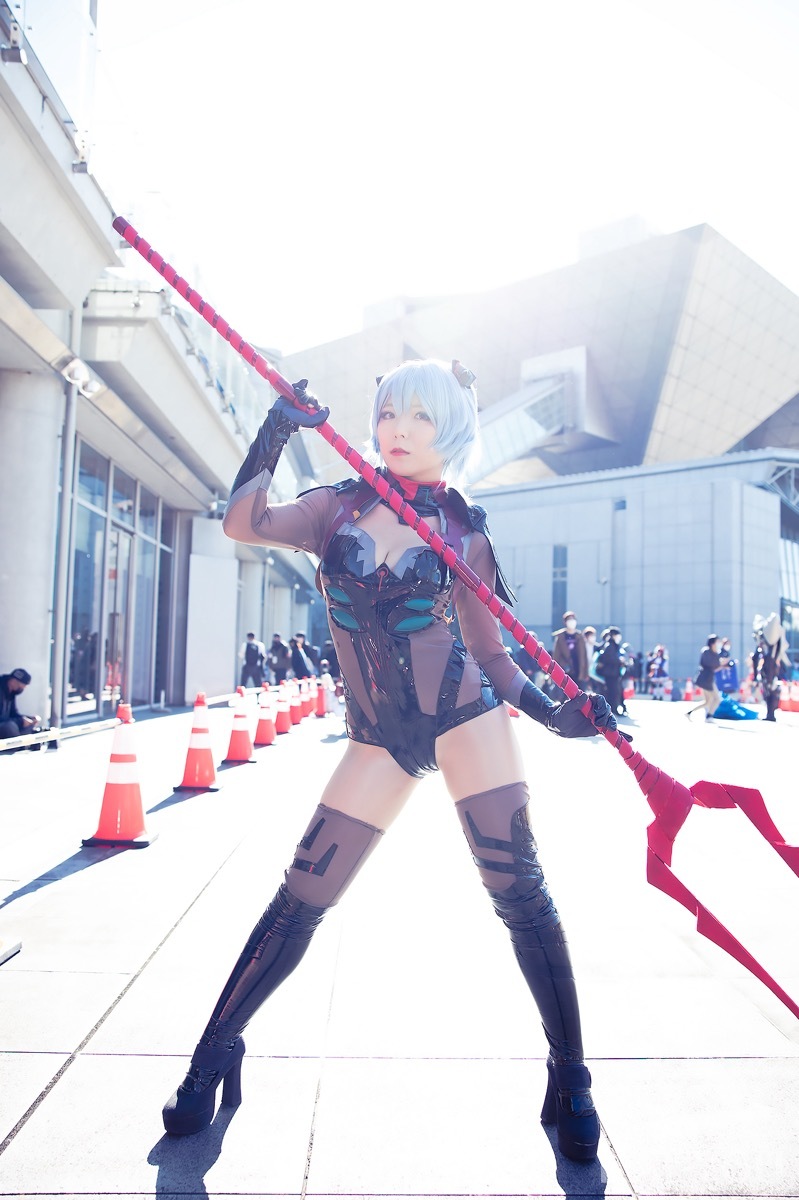 【コミケ99コスプレ】甘味さん／「エヴァンゲリオン」綾波レイ