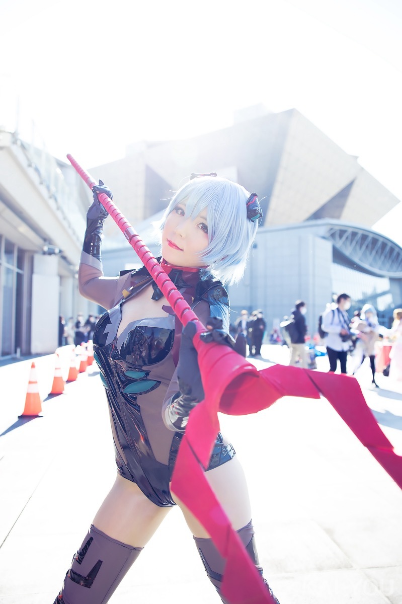 【コミケ99コスプレ】甘味さん／「エヴァンゲリオン」綾波レイ