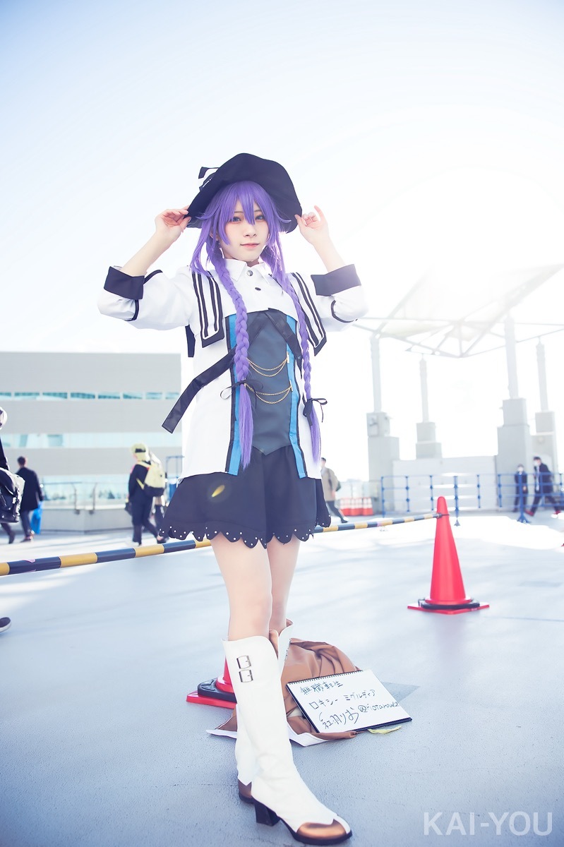 【コミケ99コスプレ】紅羽りおさん／『無職転生 〜異世界行ったら本気だす〜』ロキシー・ミグルディア