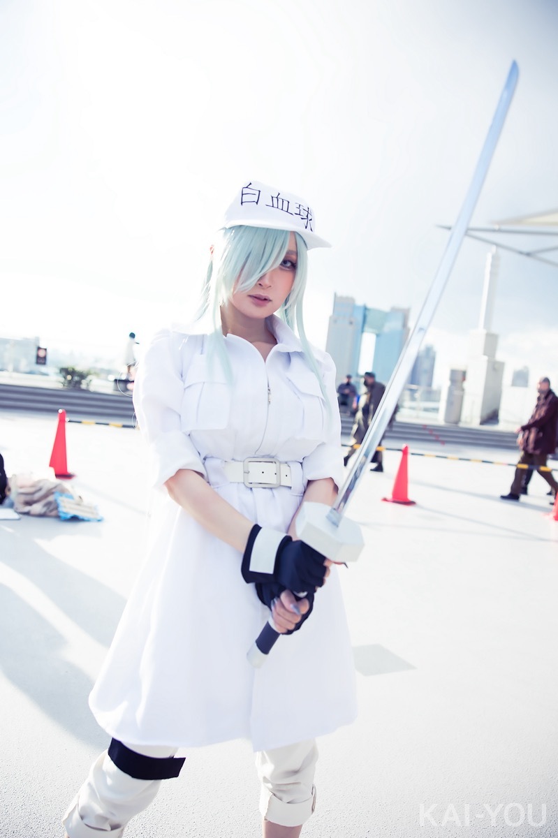 【コミケ99コスプレ】カモミールさん／『はたらく細胞BLACK』白血球