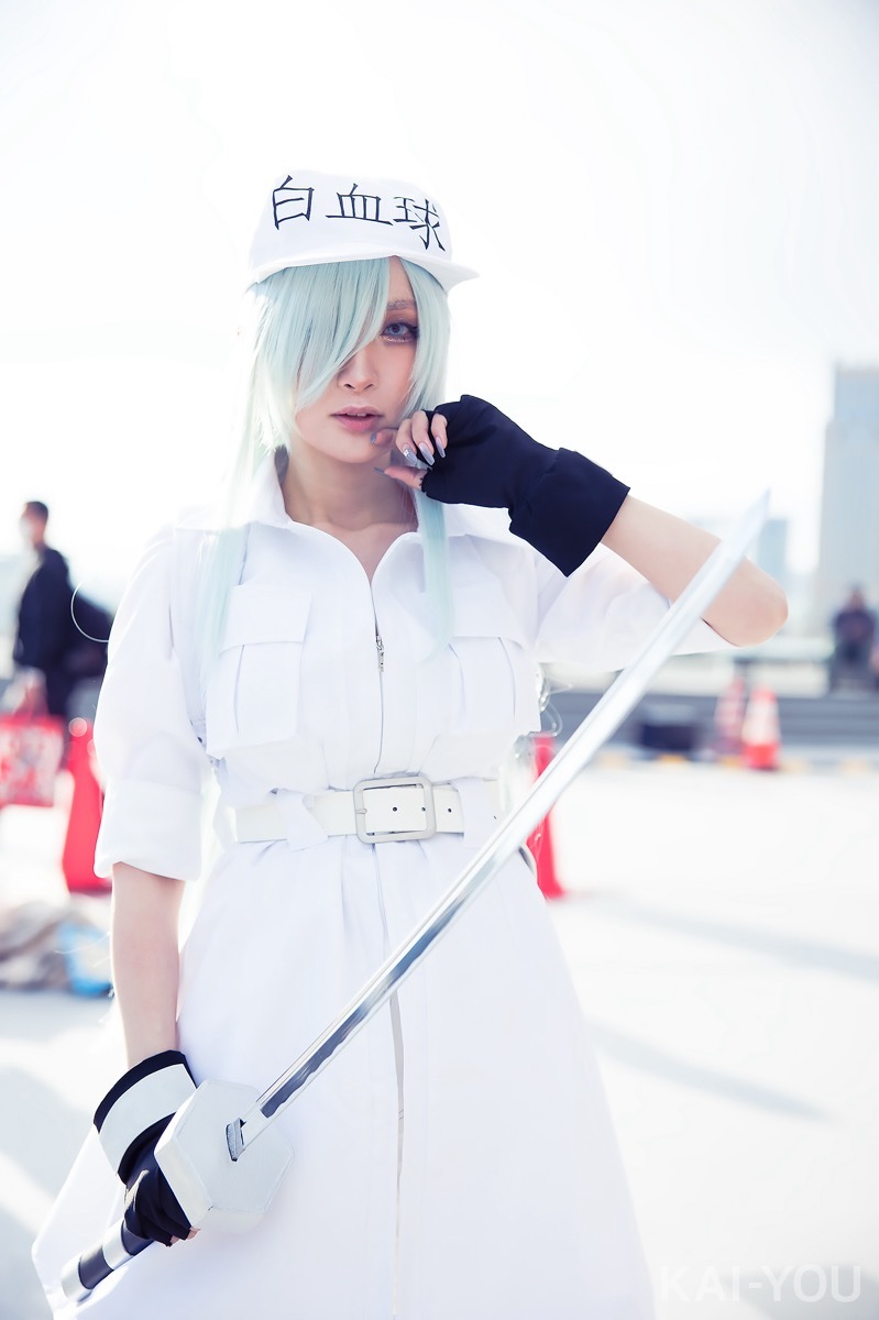 【コミケ99コスプレ】カモミールさん／『はたらく細胞BLACK』白血球