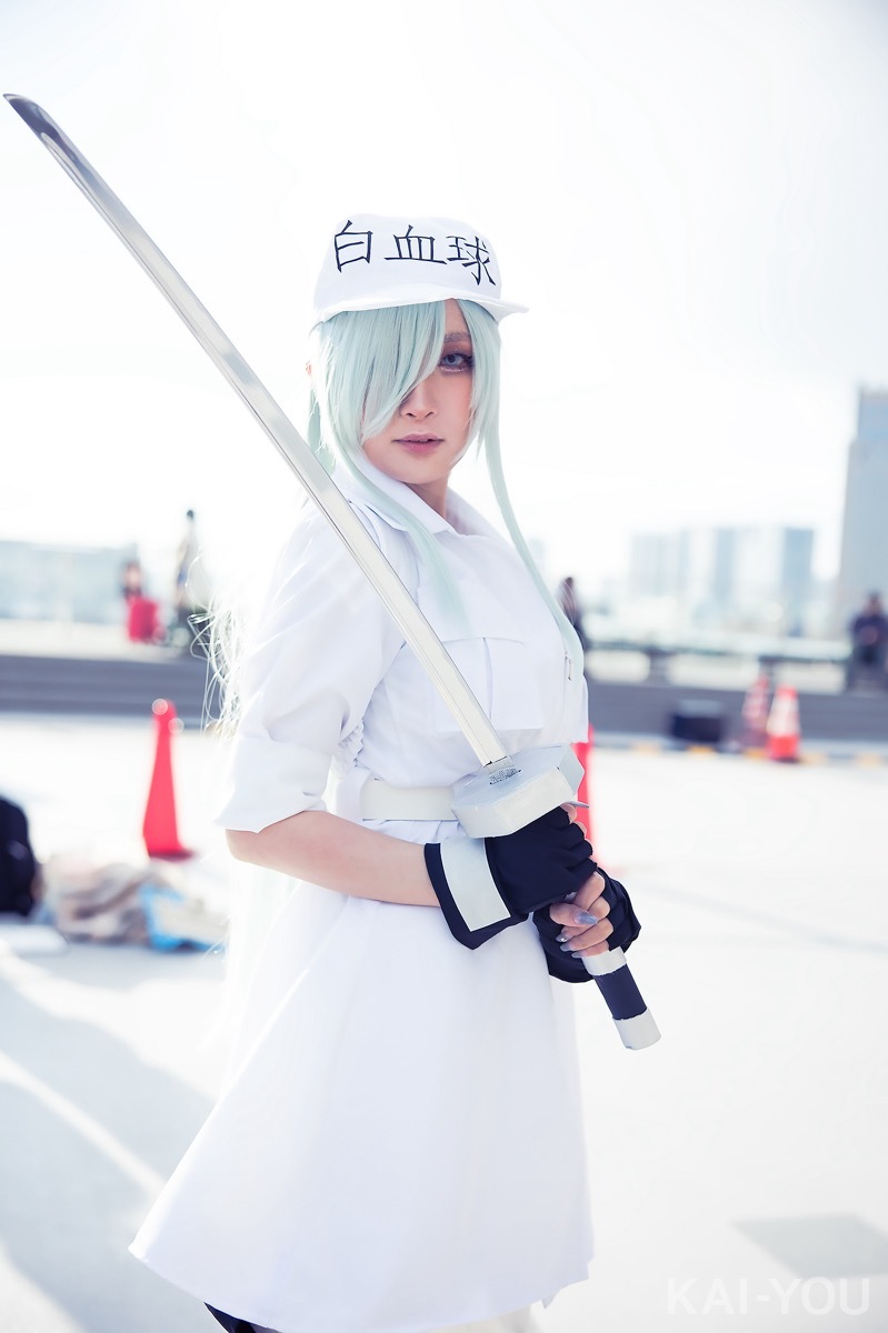 【コミケ99コスプレ】カモミールさん／『はたらく細胞BLACK』白血球