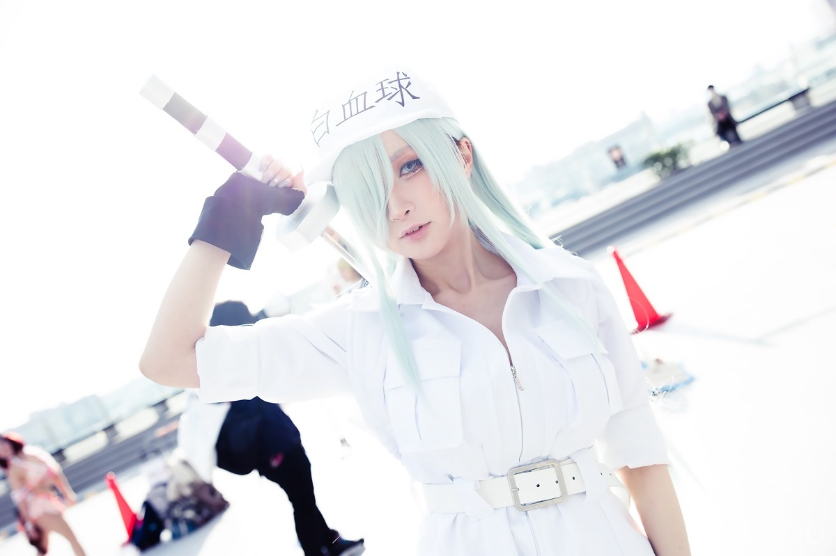 【コミケ99コスプレ】カモミールさん／『はたらく細胞BLACK』白血球