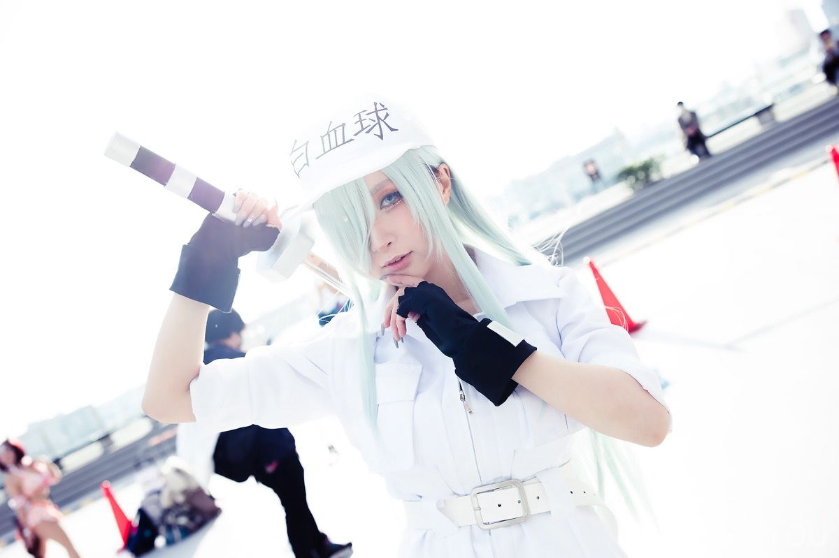 【コミケ99コスプレ】カモミールさん／『はたらく細胞BLACK』白血球