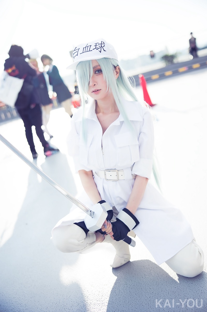 【コミケ99コスプレ】カモミールさん／『はたらく細胞BLACK』白血球