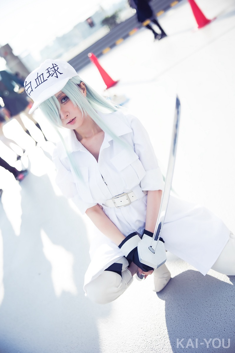 【コミケ99コスプレ】カモミールさん／『はたらく細胞BLACK』白血球