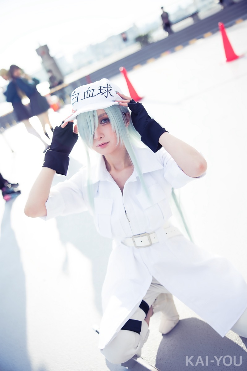【コミケ99コスプレ】カモミールさん／『はたらく細胞BLACK』白血球