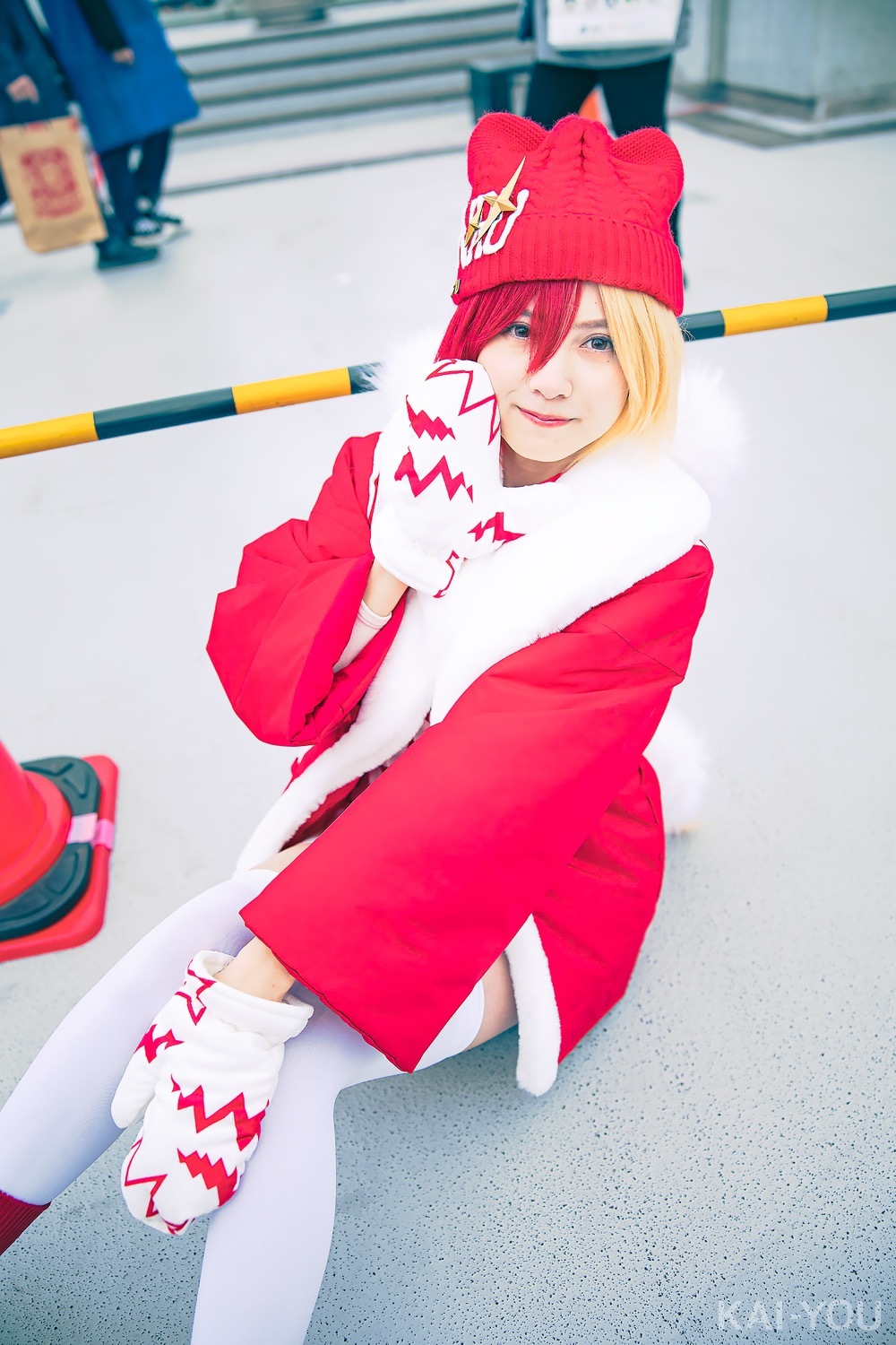 画像10: 【コミケ99】桃月なしこさんのコスプレを激写　その可愛さは雪の精霊！