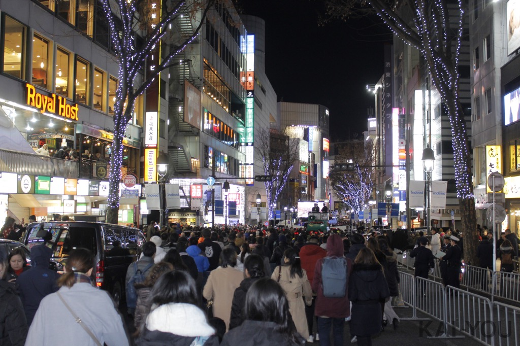渋谷カウントダウン2018