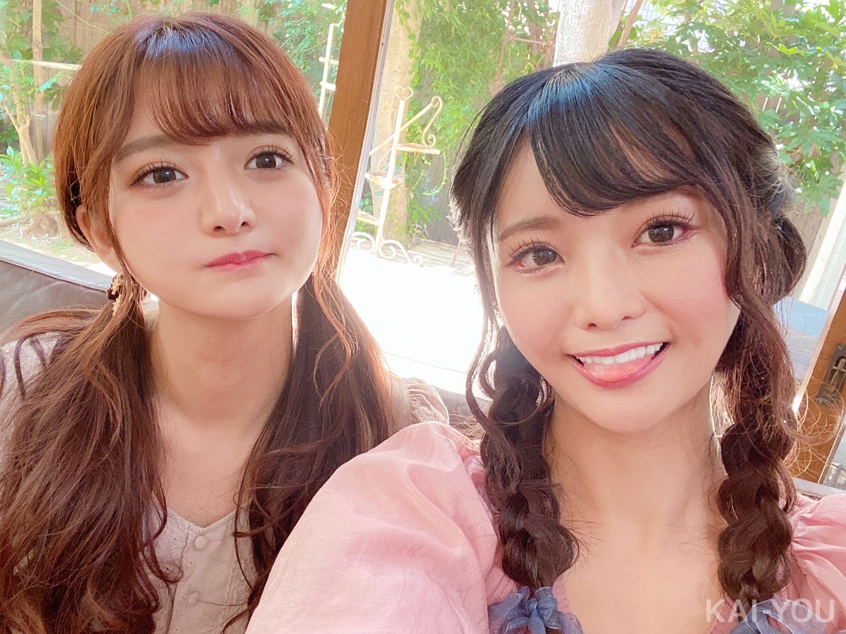 ひなたまりんさんと久留木玲さん