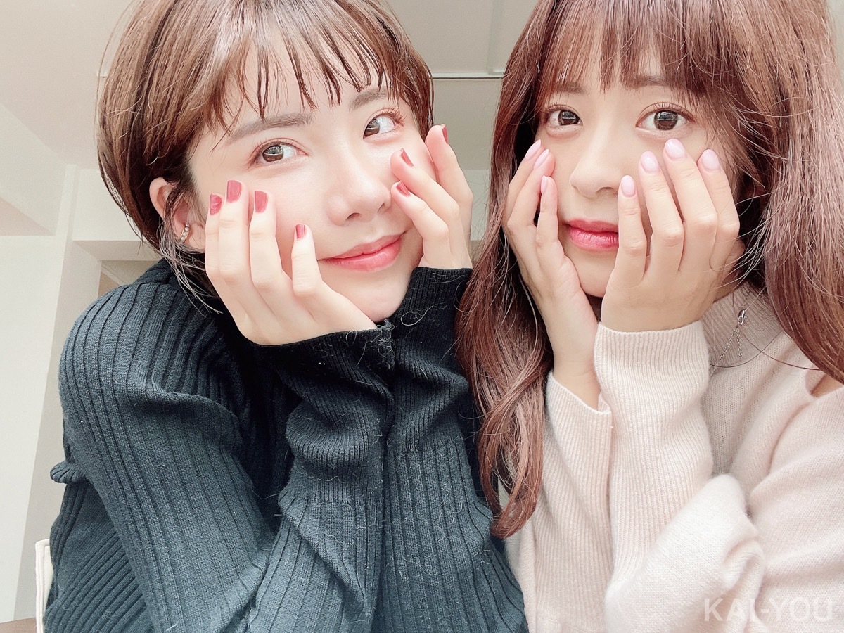 セクシー女優　深田えいみさんと桜もこさん