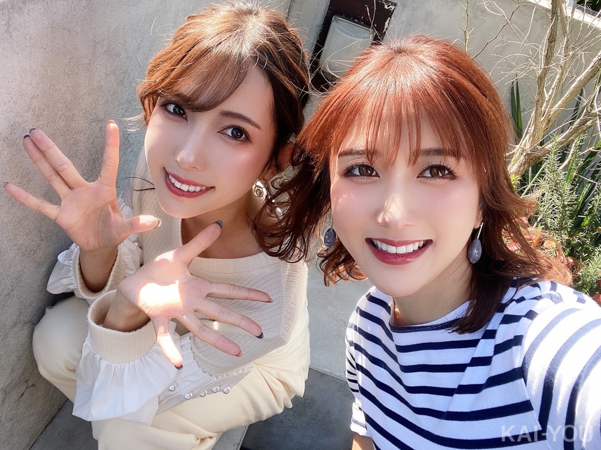 セクシー女優　波多野結衣さんと大槻ひびきさん