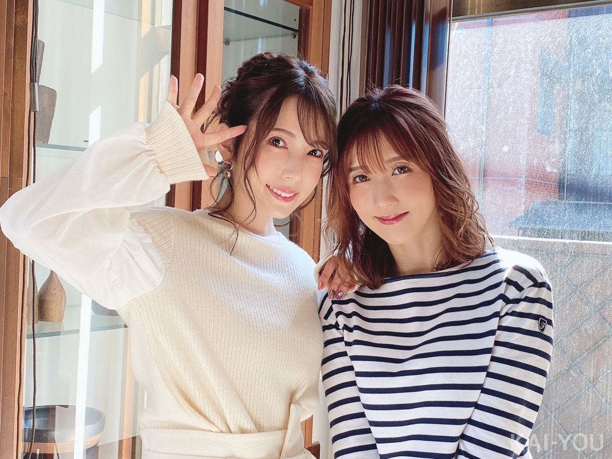 セクシー女優　波多野結衣さんと大槻ひびきさん