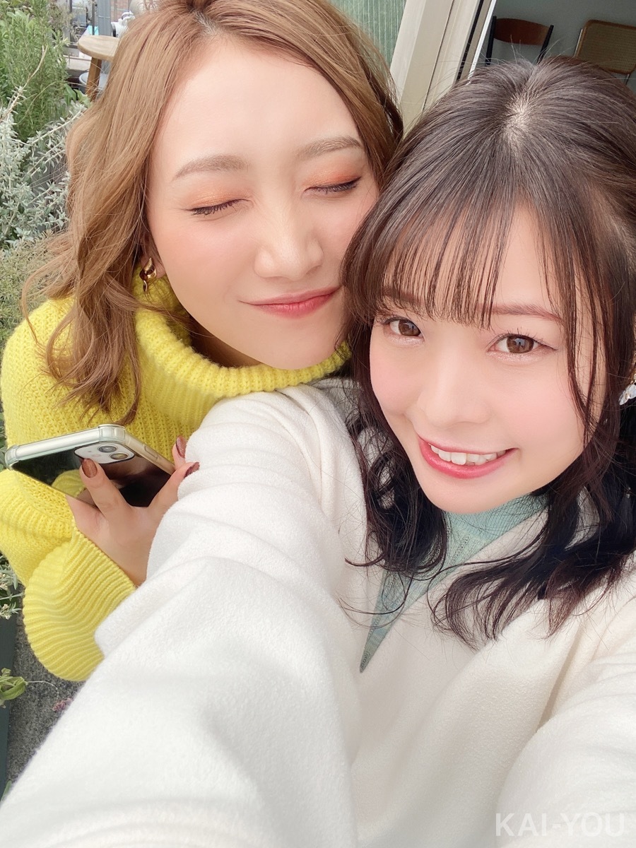 セクシー女優　八木奈々さんと加美杏奈さん