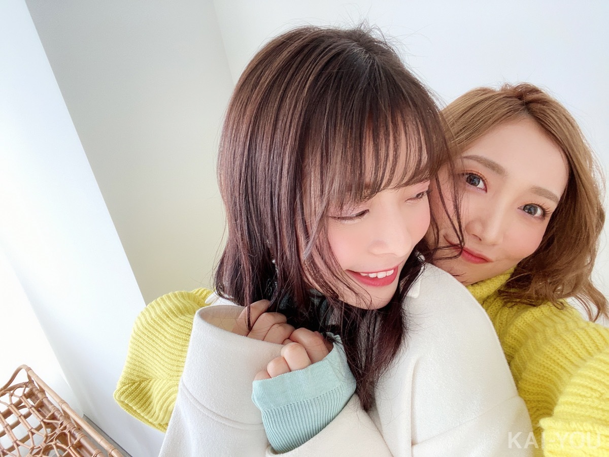 セクシー女優　八木奈々さんと加美杏奈さん