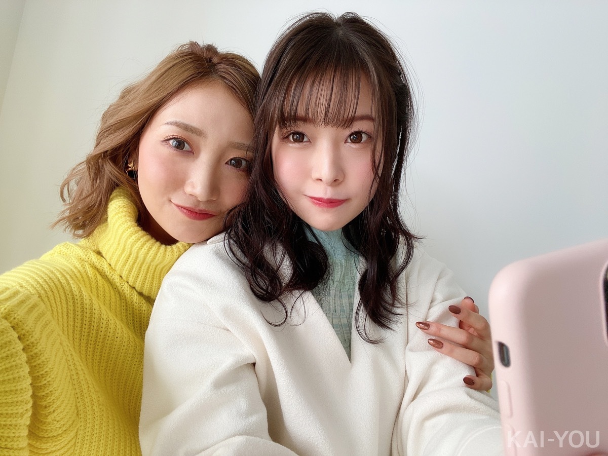 セクシー女優　八木奈々さんと加美杏奈さん