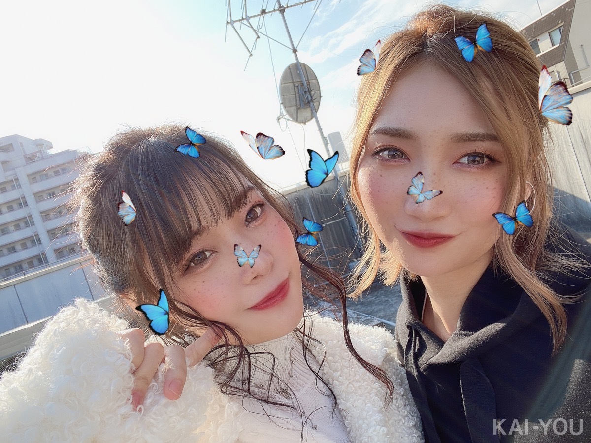 セクシー女優　八木奈々さんと加美杏奈さん