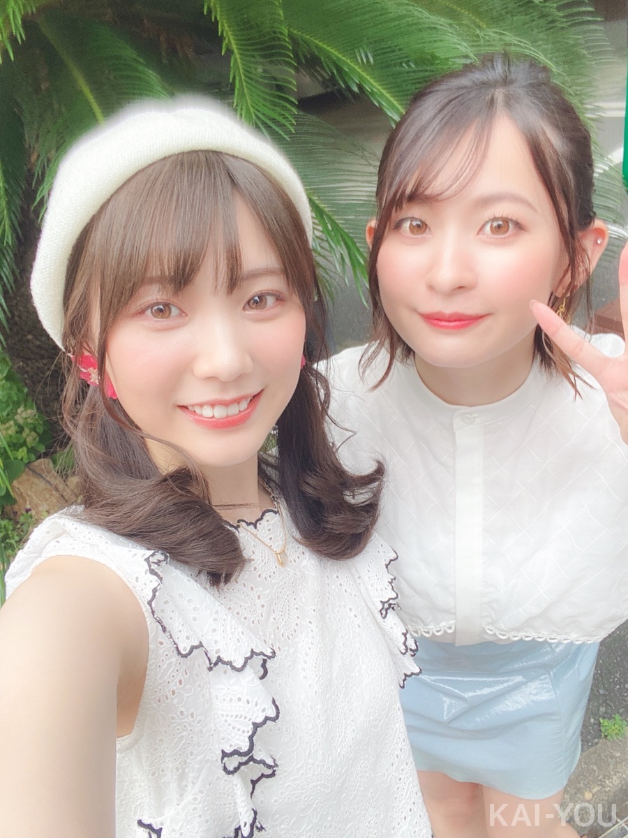 フォトレポート　石川澪さんと梓ヒカリさん