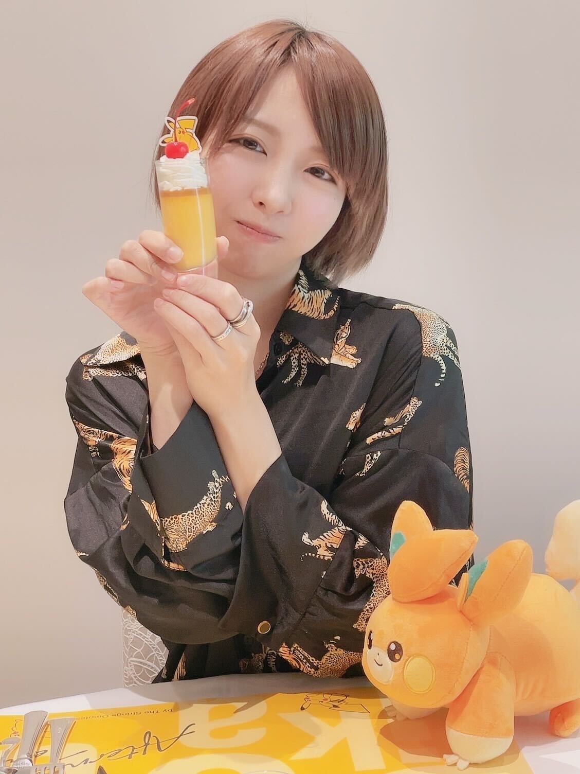 ピカチュウのかくれんぼ濃厚マンゴープリン