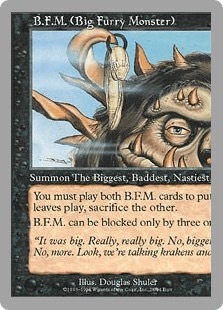 《B.F.M》（左）／画像はMTG公式より