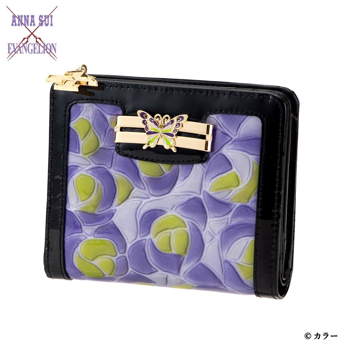 『エヴァンゲリオン』×ANNA SUI 二つ折り財布 初号機
