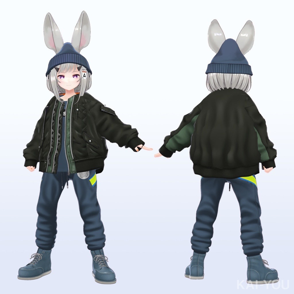 「FACETASM BUG MA-1」商品画像／画像はBOOTHより