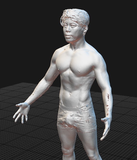 スキャンデータを元に作成されたCGデータ／画像は「T.M.Revolution アクションフィギュア化プロジェクト」特設サイトより