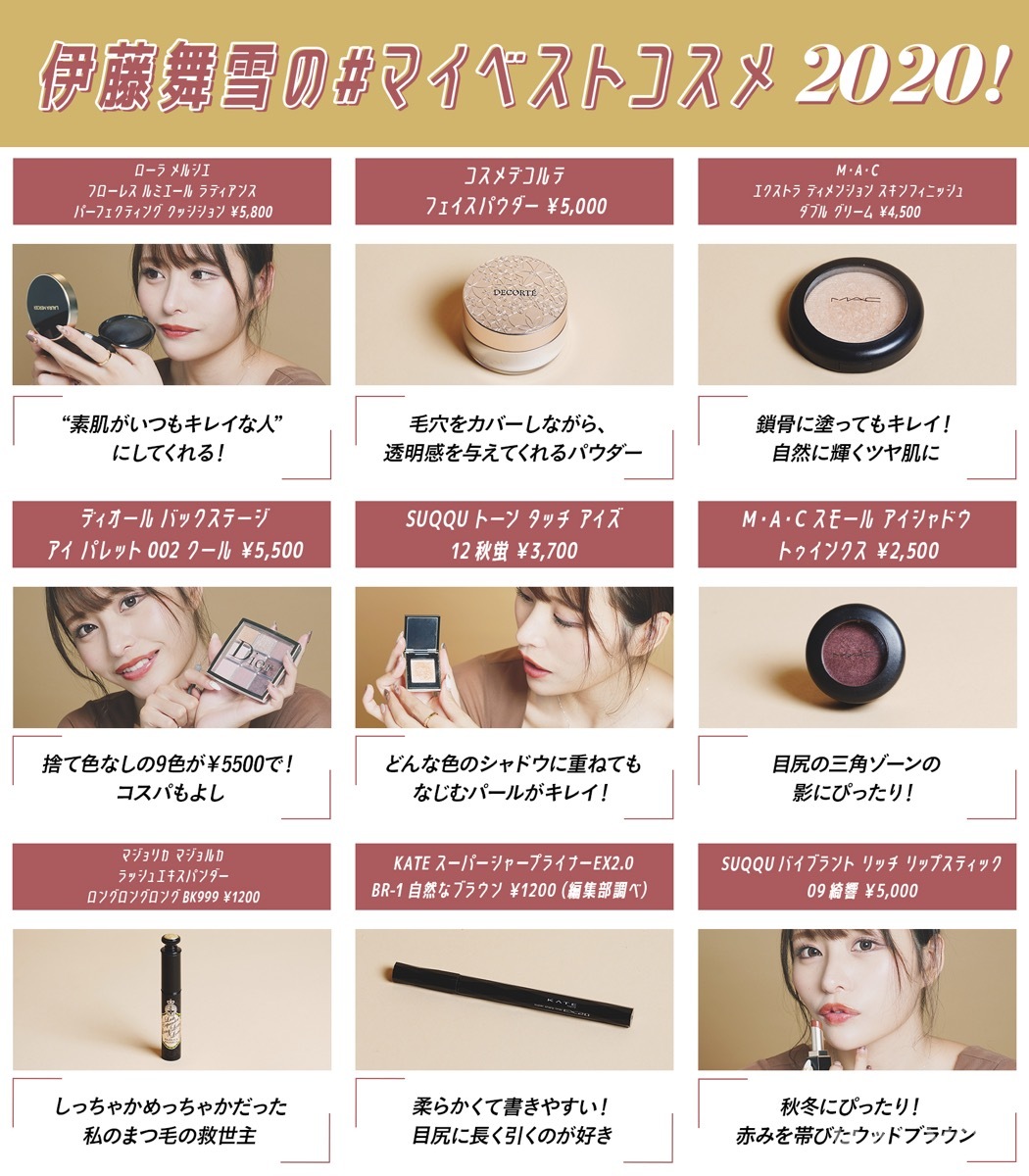 セクシー女優・伊藤舞雪が選ぶ「マイベストコスメ」