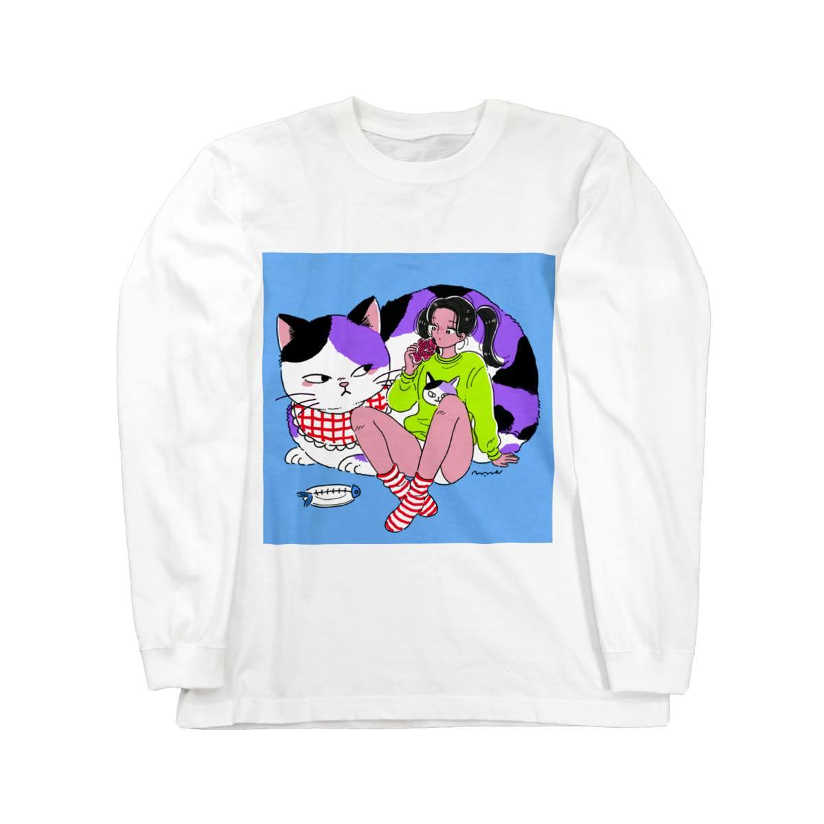 「チャリティ展 CAT POWER 2021」mame ロングスリーブTシャツ
