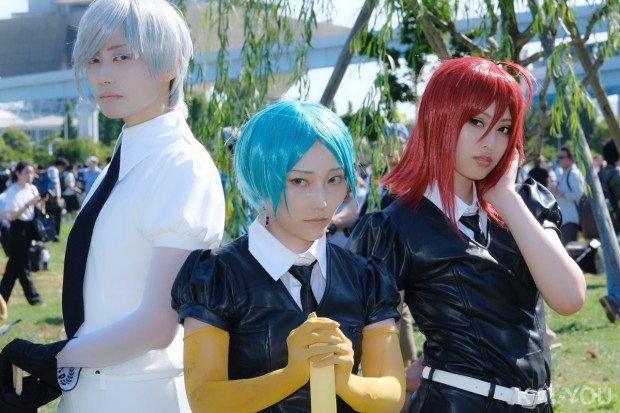 左右さん、nikoさん、あおさん／『宝石の国』アンタークチサイト、フォスフォフィライト、シンシャ