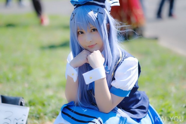 うらまるさん／『ご注文はうさぎですか？』チノ