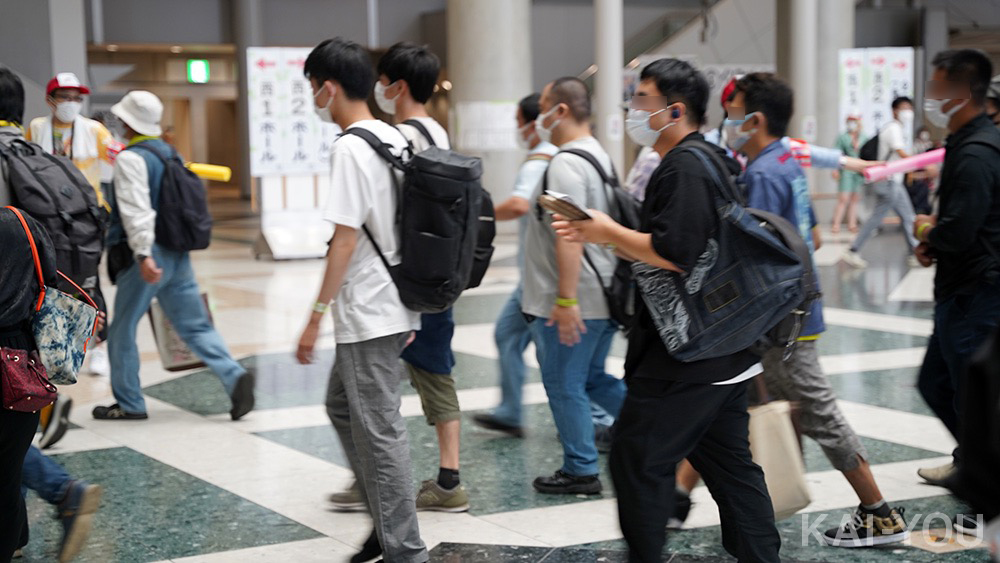 前日の設営日の様子5／撮影：コミックマーケット準備会