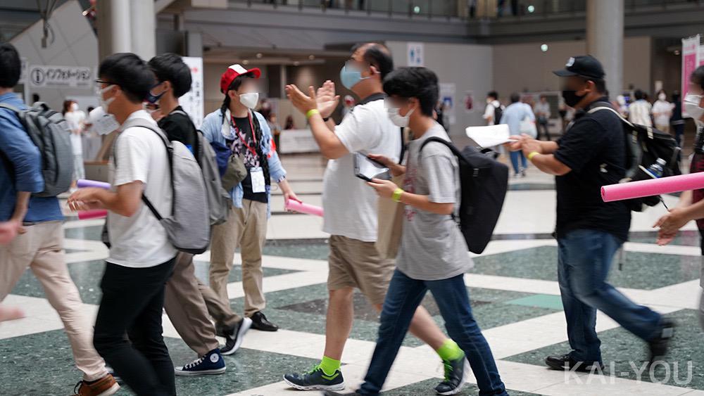 前日の設営日の様子6／撮影：コミックマーケット準備会