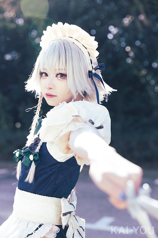 【『ワンダーフェスティバル2022[冬]』美人コスプレイヤー写真】ちゃんゆきさん／「東方紅魔郷」十六夜咲夜