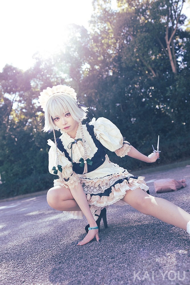 【『ワンダーフェスティバル2022[冬]』美人コスプレイヤー写真】ちゃんゆきさん／「東方紅魔郷」十六夜咲夜